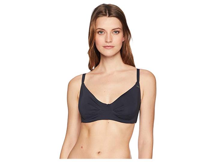 Roxy Solid Softly Love Full D-cup (true Black) Women's Swimwear