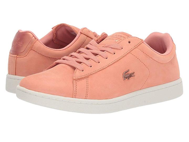 Lacoste Carnaby Evo 118 1 U Spw (pink/off-white) Women's Shoes