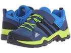 Adidas Outdoor Kids Ax2 Cf (little Kid/big Kid) (shock Blue/black1/semi Solar Slime) Kids Shoes
