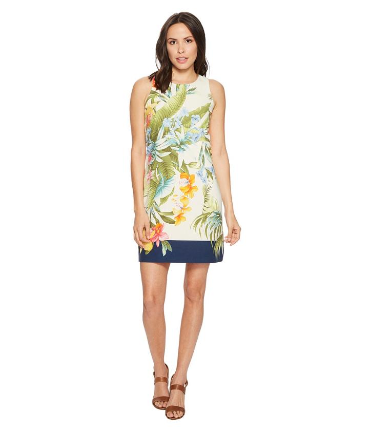 Tommy Bahama Madeira Blooms Shift Dress (continental) Women's Dress