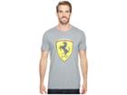 Puma Sf Big Shield Tee (medium Gray Heather) Men's T Shirt