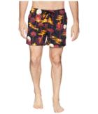 Wesc Zack Hawaii Swimshorts (hawaii Night) Men's Swimwear