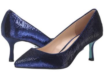 Blue By Betsey Johnson Kamie (navy Sequins) High Heels