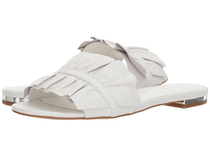 Michael Michael Kors Bella Slide (optic White) Women's Slide Shoes