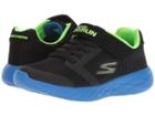 Skechers Kids Go Run 600 (little Kid/big Kid) (blue/black/lime) Boy's Shoes