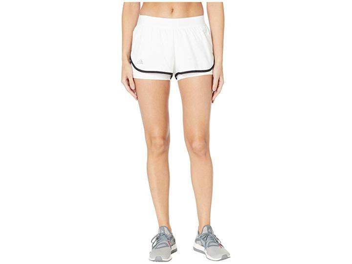 Adidas Club Shorts (white/black) Women's Shorts