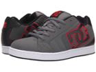 Dc Net (grey/red) Men's Skate Shoes
