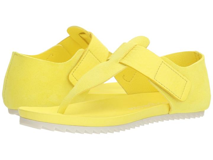 Pedro Garcia Jacqui 566 (highlighter Yellow Neon Castoro) Women's Sandals