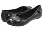 Dr. Scholl's Fielding (black Leather) Women's Flat Shoes