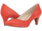 Anne Klein Rosalie (medium Red Suede) High Heels