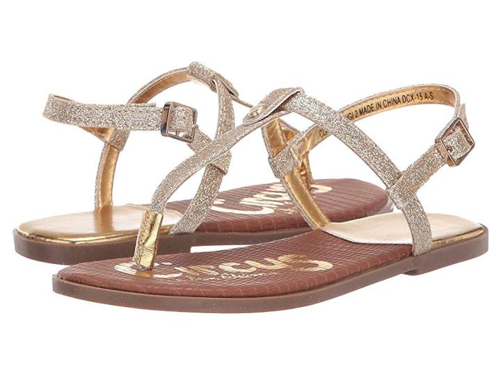 Circus By Sam Edelman Kids Clarissa Gigi (little Kid/big Kid) (gold Glitter) Girl's Shoes