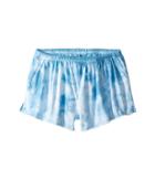 Chaser Kids Jersey Shirred Flounce Shorts (big Kids) (tie-dye) Girl's Shorts