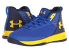Under Armour Kids Ua Bps Jet 2018 (little Kid) (team Royal/midnight Navy/taxi) Boys Shoes