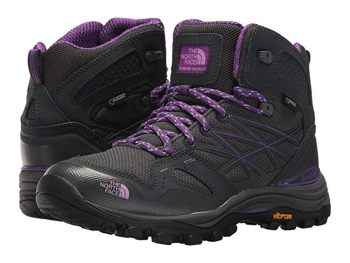 The North Face Hedgehog Fastpack Mid Gtx(r) (dark Shadow Grey/violet Tulle) Women's Shoes