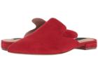 Steven Valent Mule (red Suede) Women's Shoes