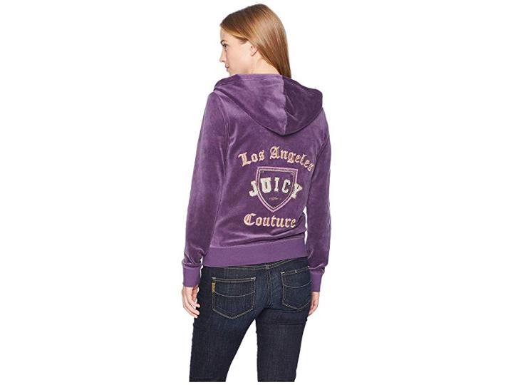 Juicy Couture Track Velour Home Team Robertson Jacket (extracurricular) Women's Jacket