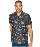 Rip Curl Melodrone Short Sleeve Shirt (charcoal) Men's Clothing