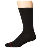 Ugg Classic Heather Rib Crew Socks (black) Men's Crew Cut Socks Shoes