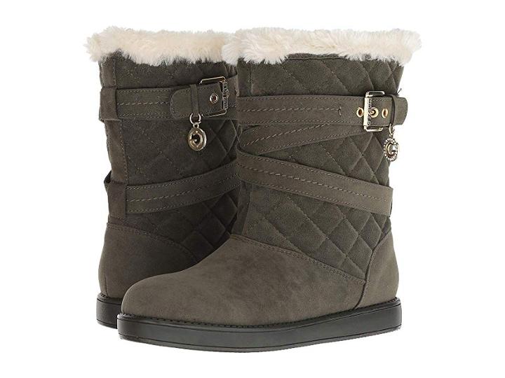G By Guess Babez (green Fabric) Women's Shoes