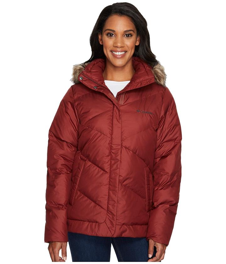 Columbia Snow Eclipsetm Jacket (deep Rust) Women's Coat
