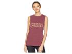 Spiritual Gangster Sgv Cut Off Band Tank Top (amor) Women's Sleeveless