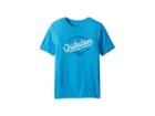 Quiksilver Kids Sand Pounder Tee (big Kids) (malibu Heather) Boy's T Shirt