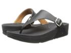 Fitflop The Skinnytm Deluxe (black) Women's Sandals