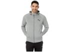 Puma Tec Sports Full Zip Hoodie (medium Grey Heather) Men's Sweatshirt