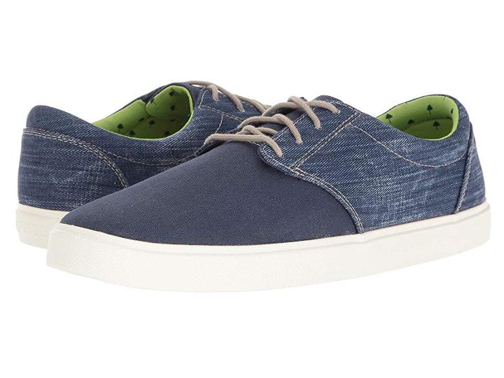 Crocs Citilane Canvas Lace (navy/white) Men's Lace Up Casual Shoes