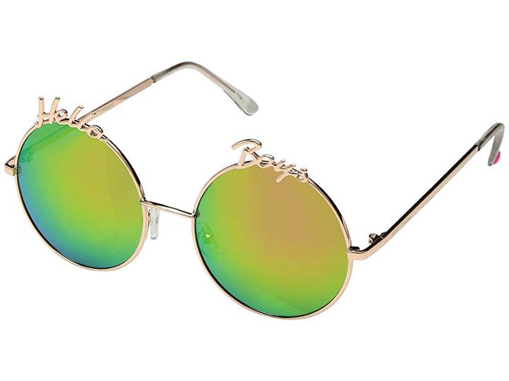 Betsey Johnson Bj495101 (rose Gold) Fashion Sunglasses