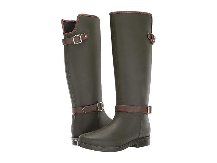 Aerosoles Martha Stewart Fairfield (green Combo) Women's Rain Boots