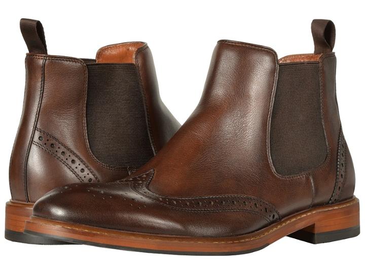 Florsheim Sheffield Wingtip Gore Boot (brown) Men's Dress Pull-on Boots