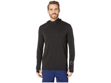 Nike Sphere Hoodie Nov Lt (black/reflective Silver) Men's Sweatshirt