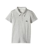 Quiksilver Kids Everyday Sun Cruise Short Sleeve Polo (toddler/little Kids) (light Grey Heather) Boy's Short Sleeve Knit