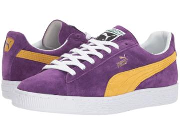 Puma Suede Classic X Collectors (heliotrope/spectra Yellow) Women's Shoes