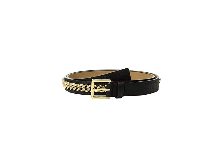 Michael Michael Kors Mini Pebble Chain Belt (black) Women's Belts