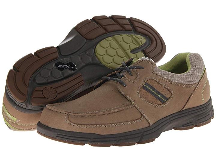 Dunham Revsly 3 Eye Boat (taupe) Men's Shoes