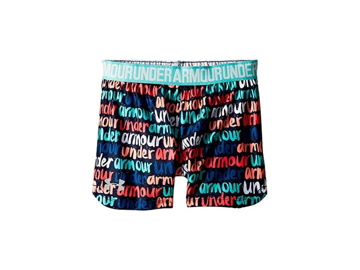 Under Armour Kids Brushmark Play Up Shorts (little Kids) (academy) Girl's Shorts