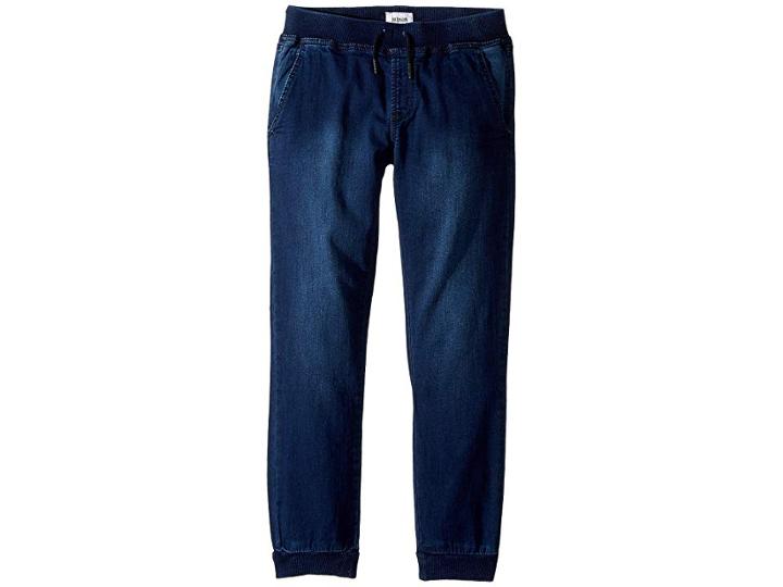 Hudson Kids Indigo French Terry Jogger In Cameo Blue (big Kids) (cameo Blue) Boy's Casual Pants