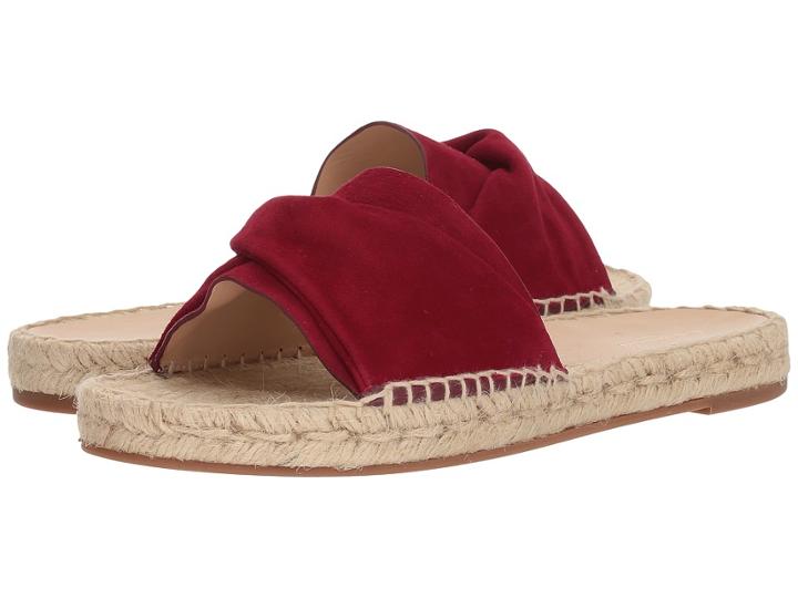 L.k. Bennett Alena (poppy Suede) Women's Slide Shoes