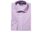 Lauren Ralph Lauren Classic Fit No-iron Cotton Dress Shirt (amethyst/white) Men's Long Sleeve Button Up