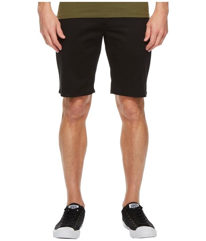 Brixton Toil Ii Hemmed Shorts (black) Men's Shorts