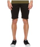 Brixton Toil Ii Hemmed Shorts (black) Men's Shorts