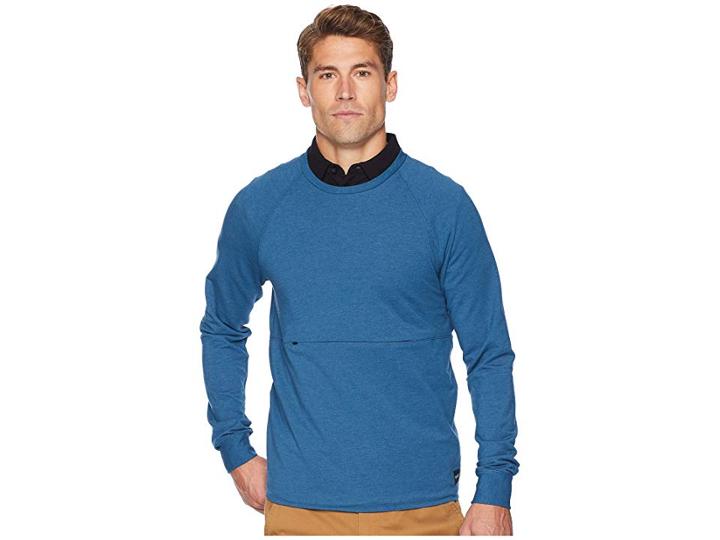 Hurley Dri-fit Offshore Crew (blue Force) Men's Fleece