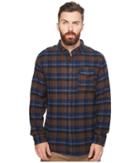 Vissla Central Coast Long Sleeve Flannel (java) Men's Clothing