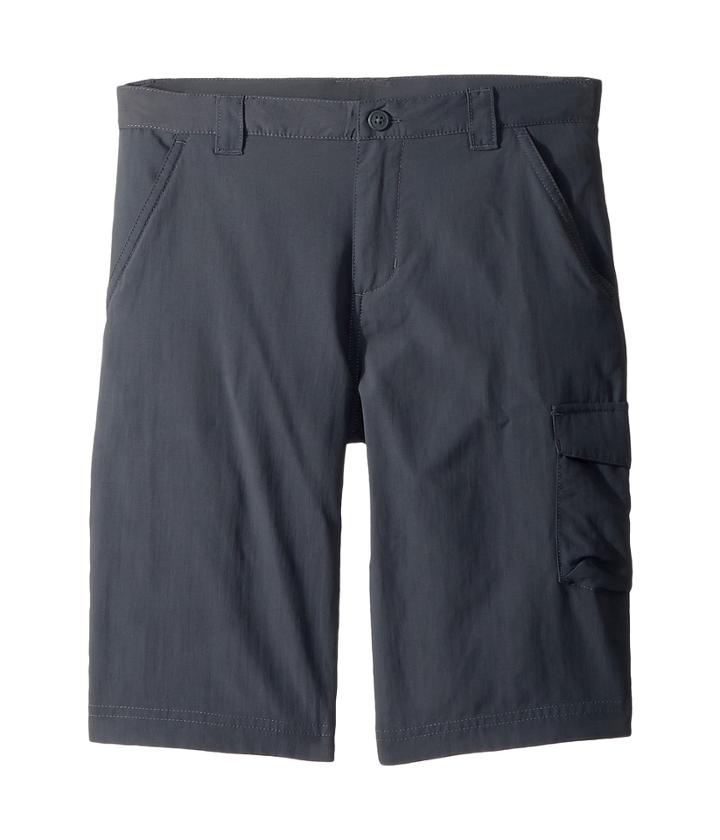 Columbia Kids Silver Ridgetm Ii Short (little Kids/big Kids) (graphite) Boy's Shorts