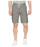 Eleventy Bermuda Cargo Shorts W/ Drawstring (grey) Men's Shorts