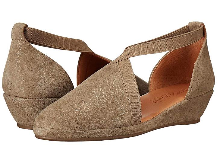 Gentle Souls By Kenneth Cole Natalia (camel) Women's Dress Flat Shoes