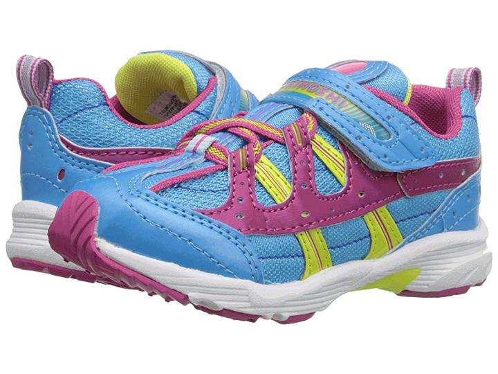 Tsukihoshi Kids Speed (toddler/little Kid) (sky/pink) Girls Shoes