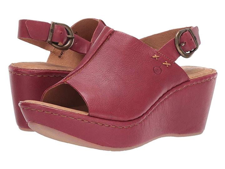 Born Valencia (rose Full Grain Leather) Women's Dress Boots